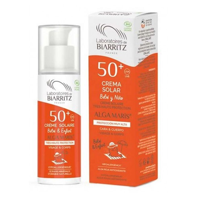 Protector Solar Niños Locion SPF50 Bio 100ml Biarritz