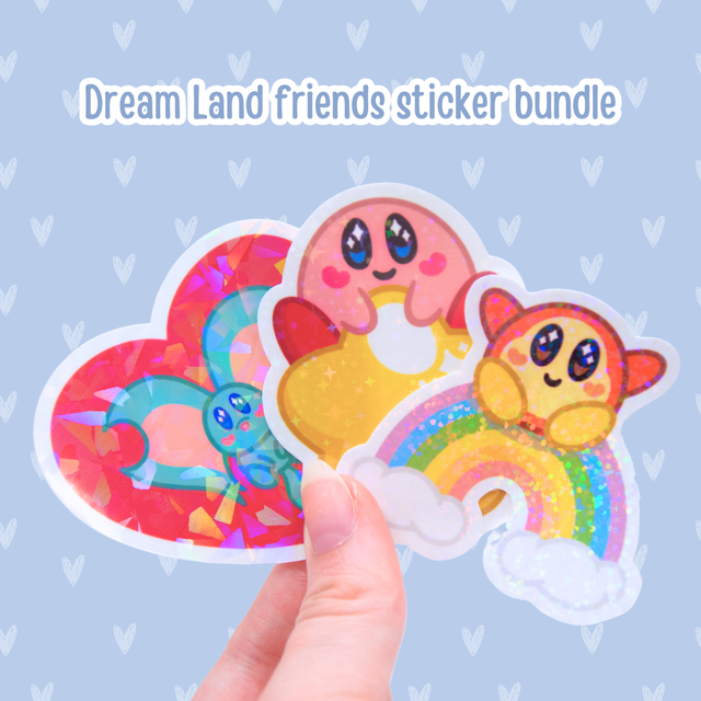 Dream Land friends sticker bundle
