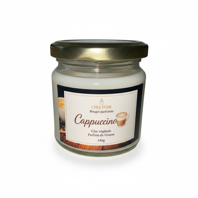 Bougie cappuccino 