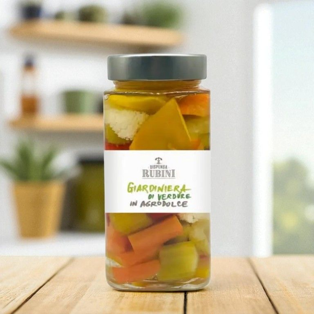 Giardiniera di Verdure in agrodolce - Dispensa Rubini - 500gr