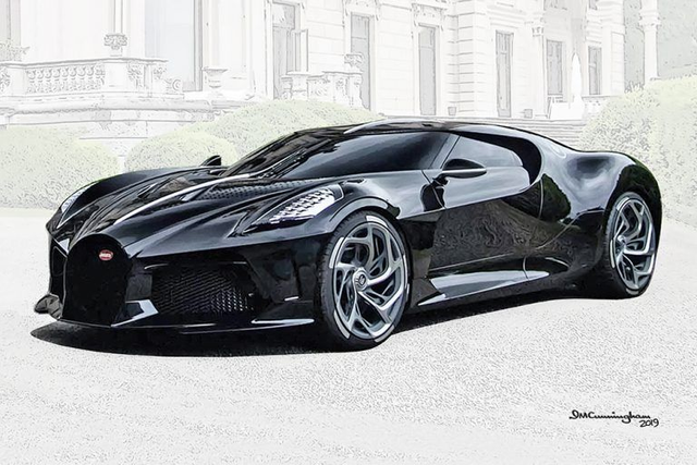 C190701 Bugatti La Voiture Noire 2019