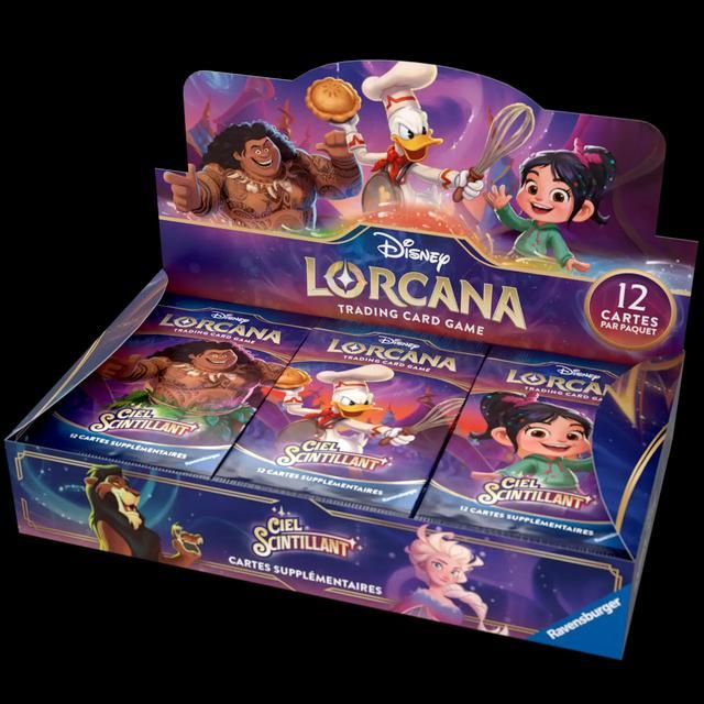 Ravensburger Lorcana - Boite De 24 Boosters Ciel Scintillant