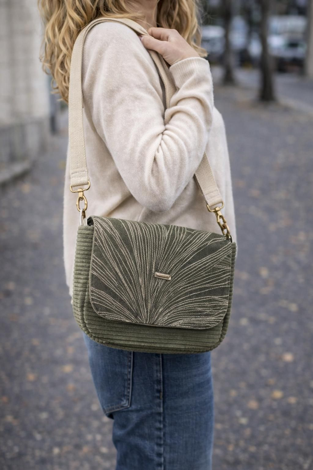 Sac à main "eclat végétal 