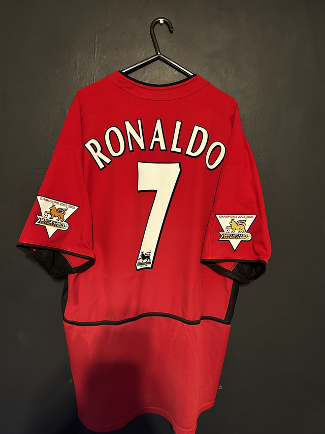(L) Manchester United 2002-04 Home / RONALDO 7