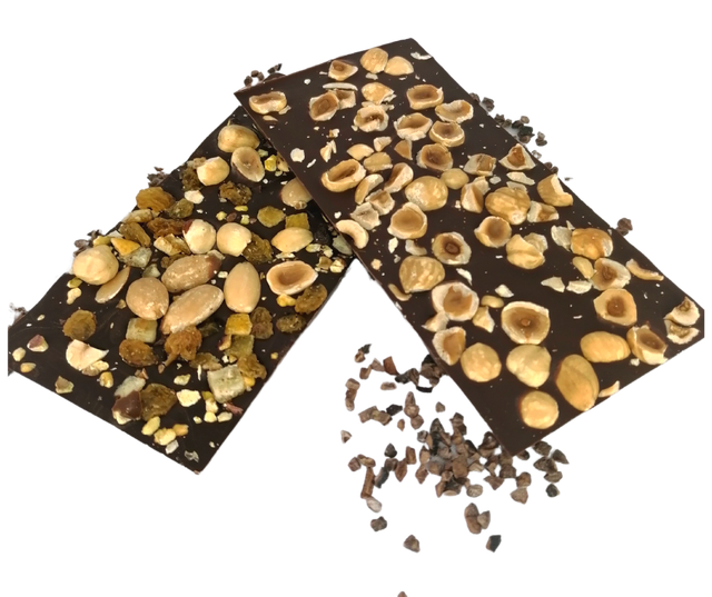 Tablette chocolat au lait 35% aux fruits