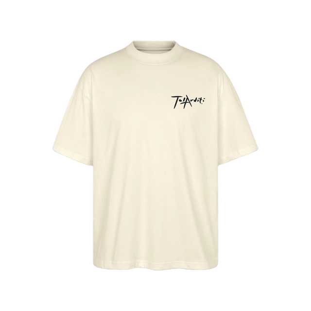 Limited Edition Blaster T-Shirt in Cream