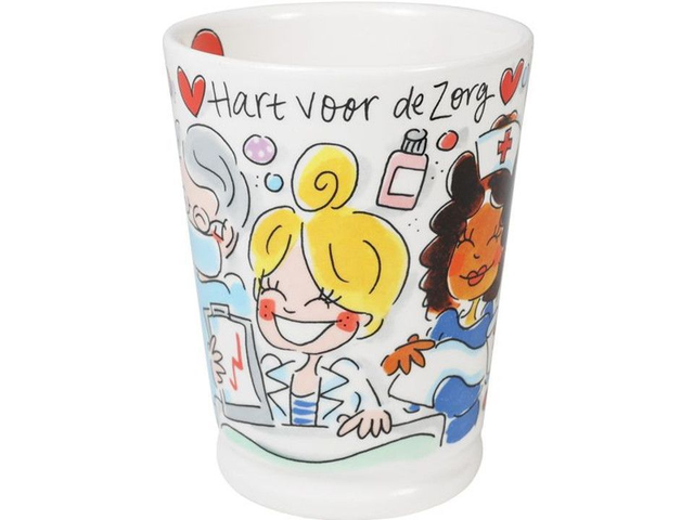 Blond Amsterdam XL Beker Hart voor de Zorg