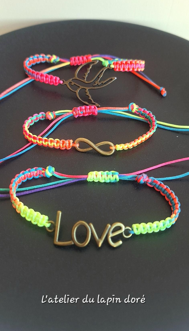 Bracelet Tressage Macramé