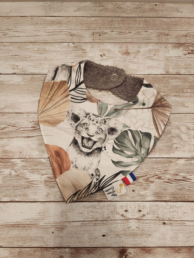 Bavoir bandana - 0/6 mois