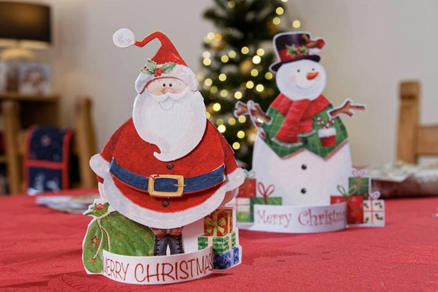 Build your own festive character