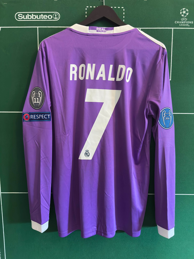 Retro Real Mαdrid 2016/17 Long Sleeves RONALDO