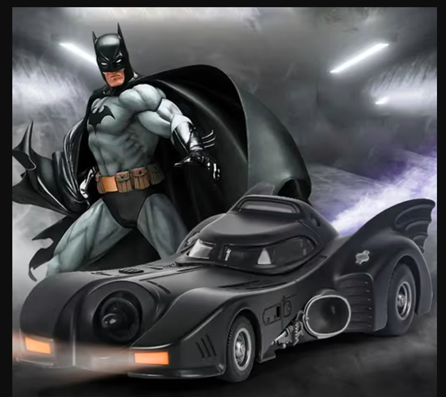 DieCast metalen model auto Batmobile 1989 (1:24)