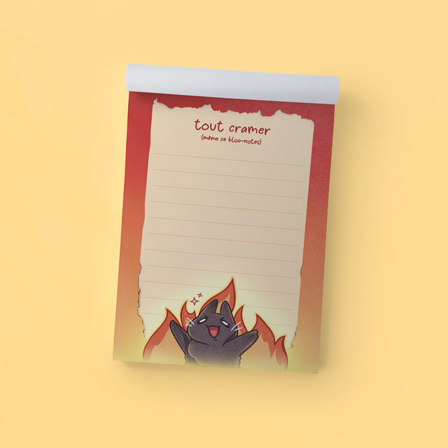 Bloc-notes A6 TOUT CRAMER