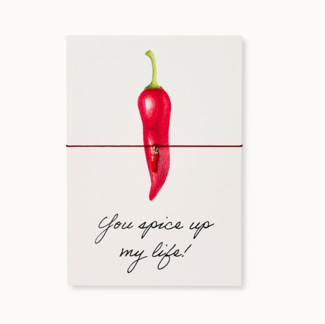 Postkarte mit Armband 