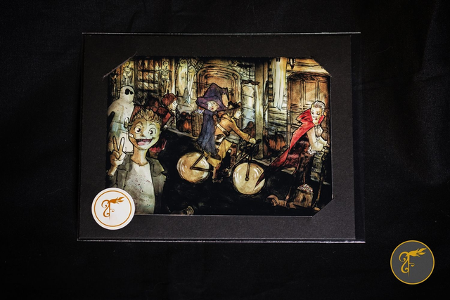 Illustration Saison Automne - carte A6