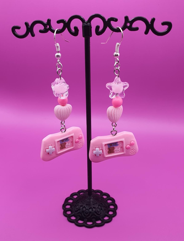 Earrings Switch Pink Mono