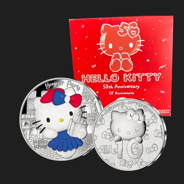 10€ - HELLO  KITTY FRANCE 50º Aniversario. 2024