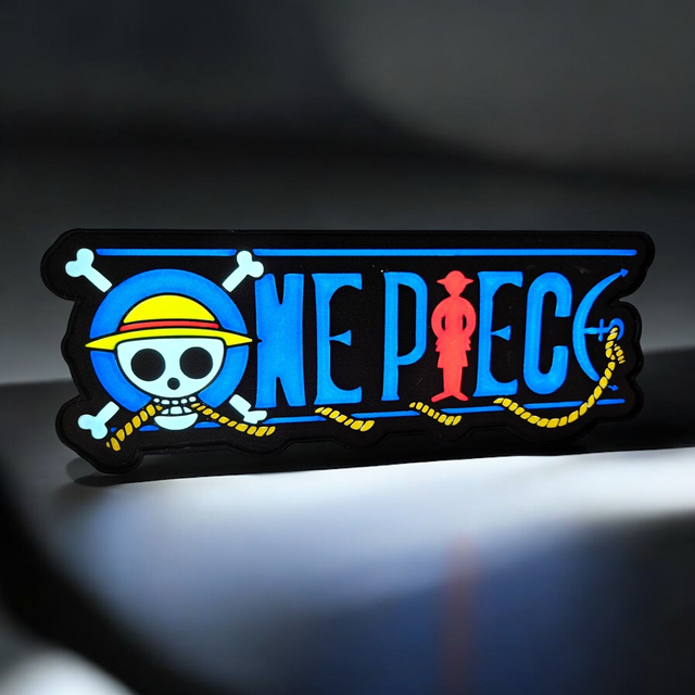 Lampe 3D One Piece Logo LED - L’aventure illumine ton espace ! 