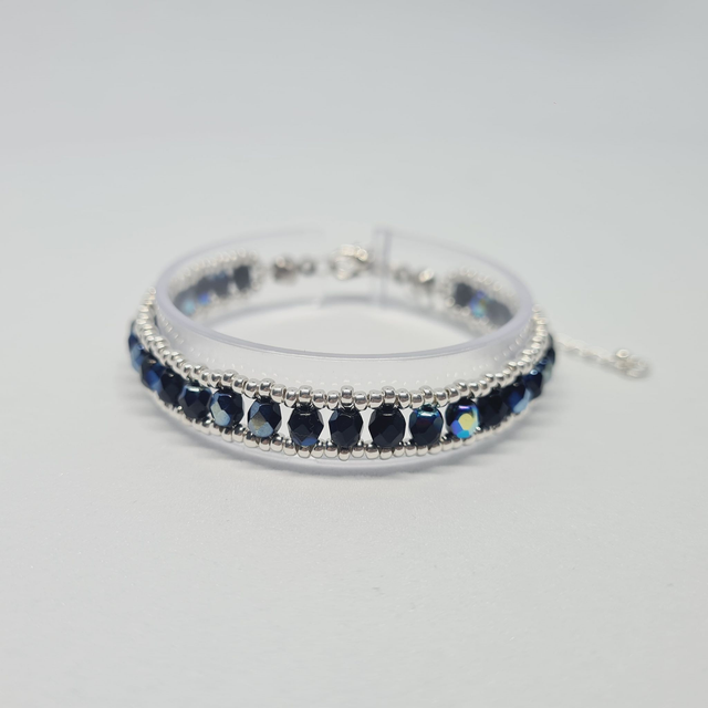 Marquise noir/argenté (Bracelet) 