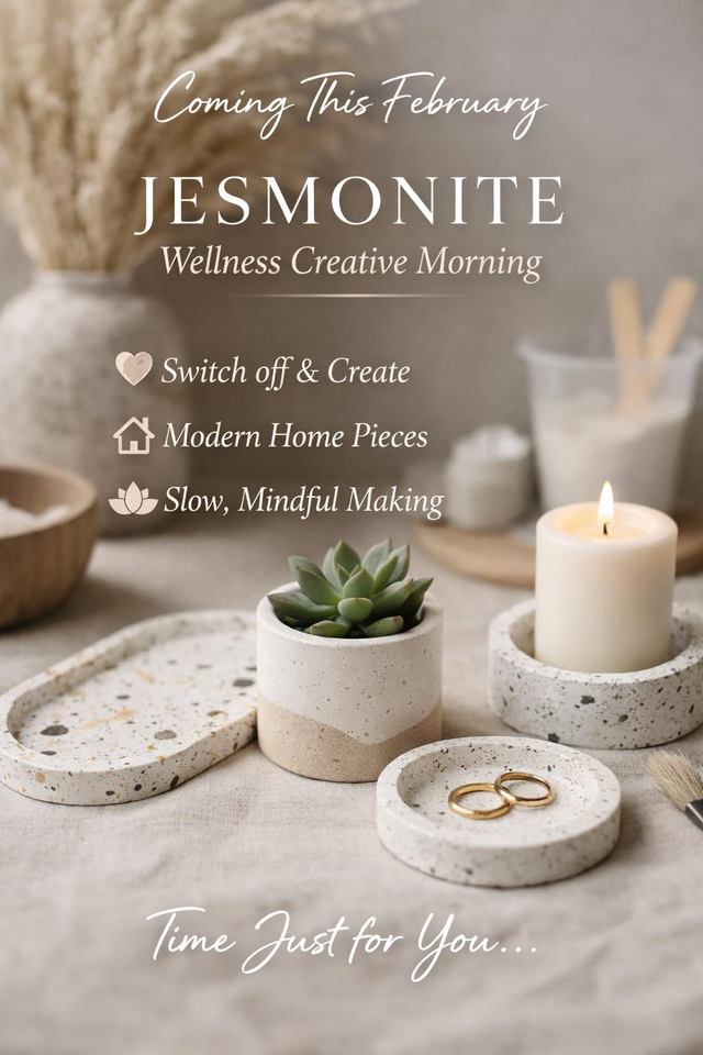Jesmonite workshop 