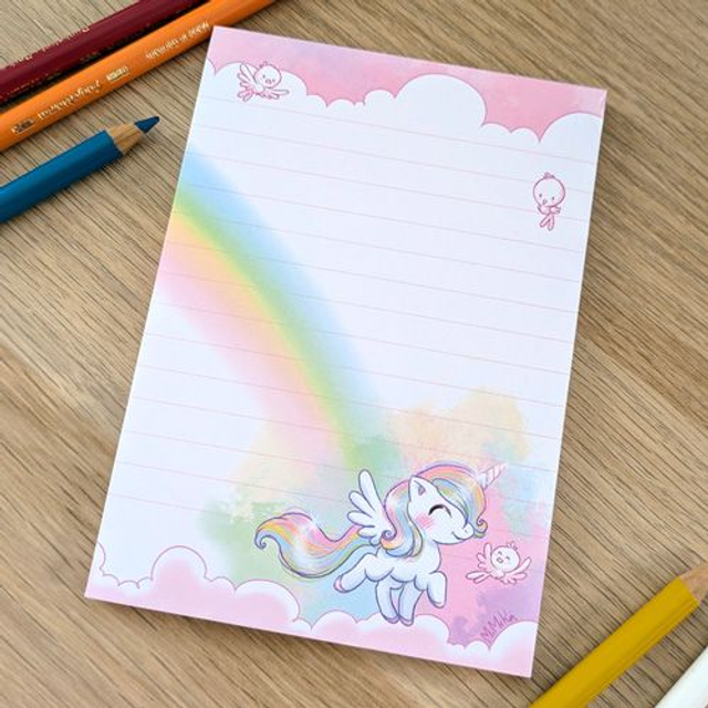Bloc-note "Licorne"