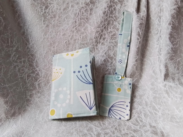 Blue Passport Cover and Tag