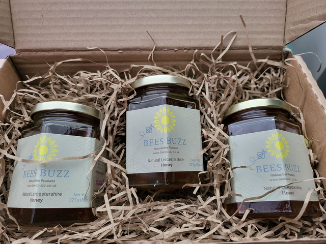 3 Honey Jar 227g (8oz) Box