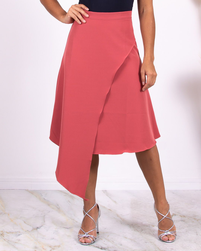 Saia Miss Misses Pareo Assimétrica