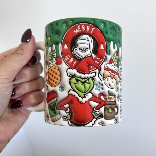 Mug grinch de Noël 