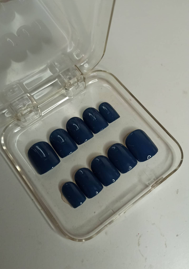 Bleu canard - Carré XS 