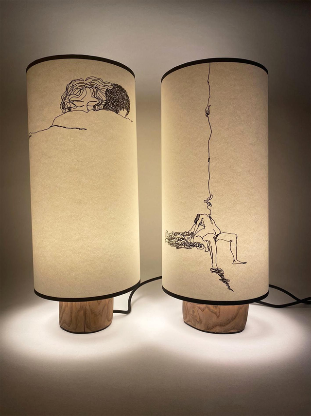 Lampes amoureuses