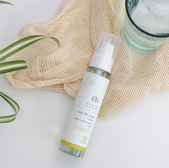 Eau de soins vert mandarine