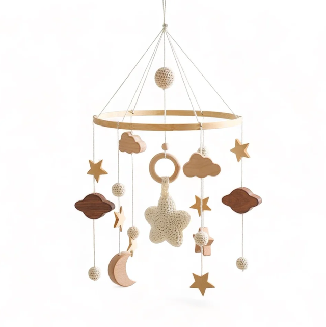 Móbile para berço - Céu