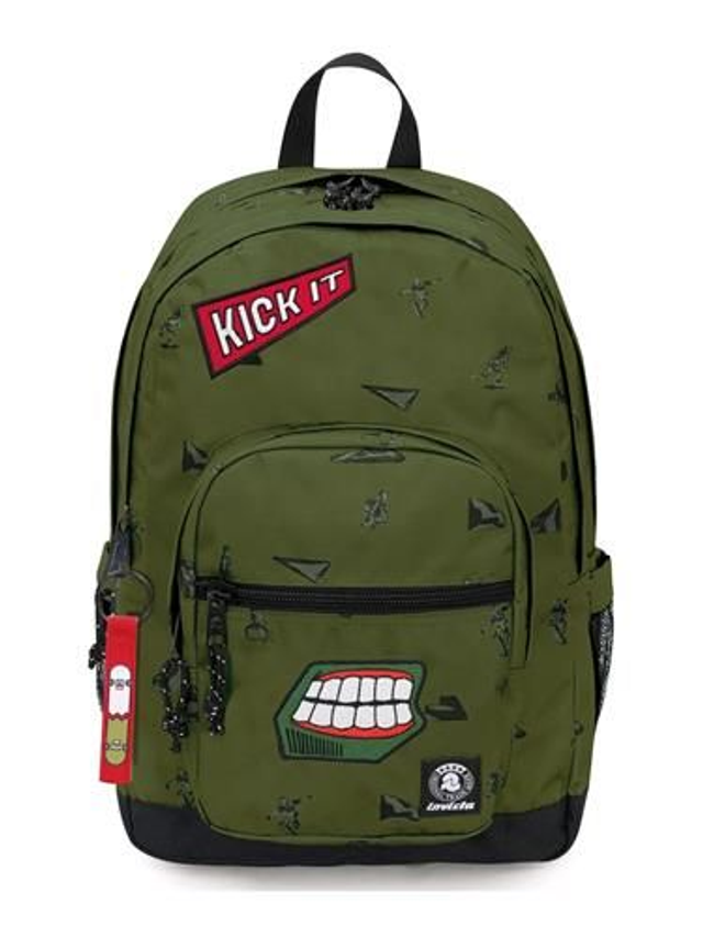 ZAINO  INVICTA FANTASY VERDE MILITARE WIDER PACK