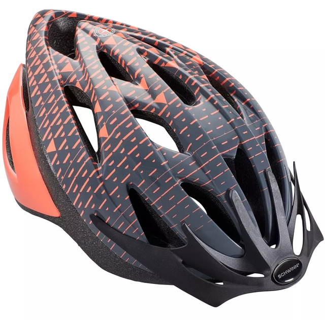 Schwinn Thrasher Helmet - Grey/Orange  