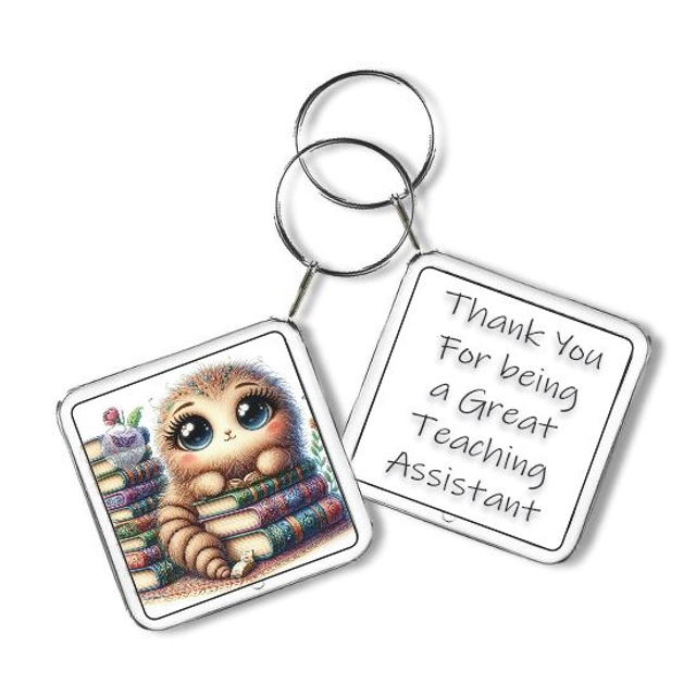 Square Key Ring SKR04