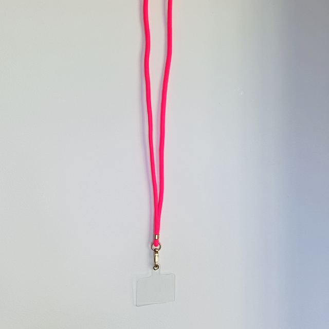 Lange Telefoonkoort roze