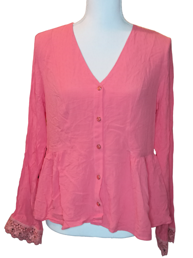 Blouse manches longues T38 (Naf Naf)