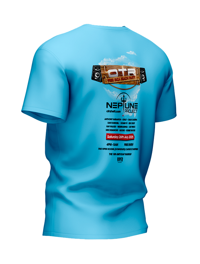 Official OTR Sheffield 18th Birthday Warmup T-Shirt