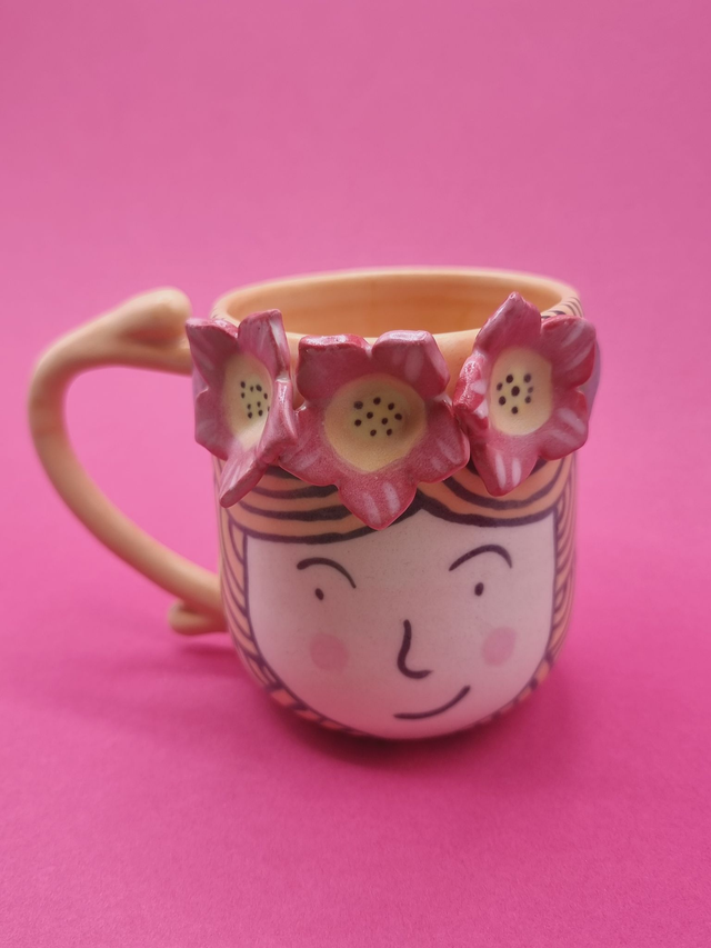 Mug demoiselle Fleurie #MDeF005