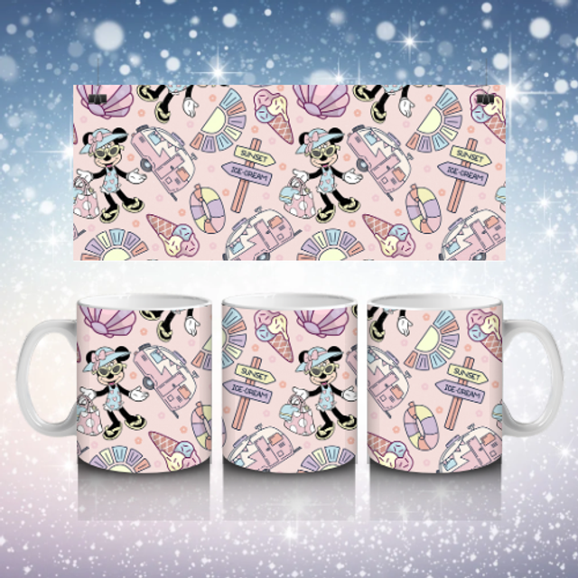 Mug Minnie Plage