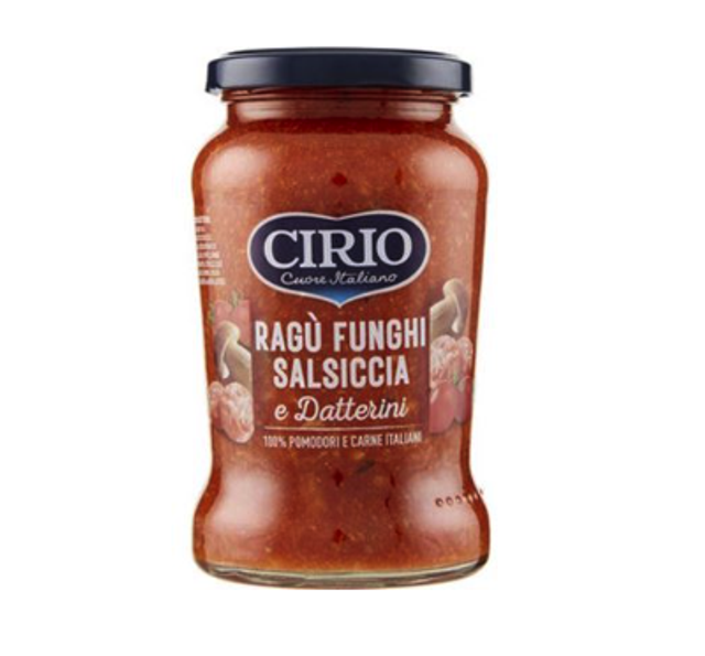 Cirio - Gomba ragú kolbásszal szósz 350g