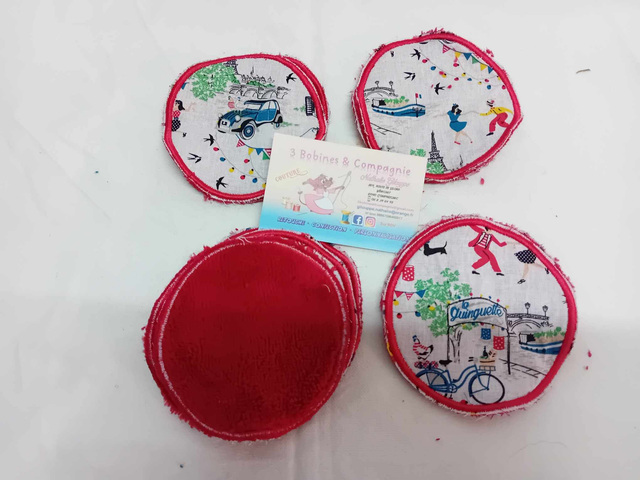 cotons lavables guinguette 