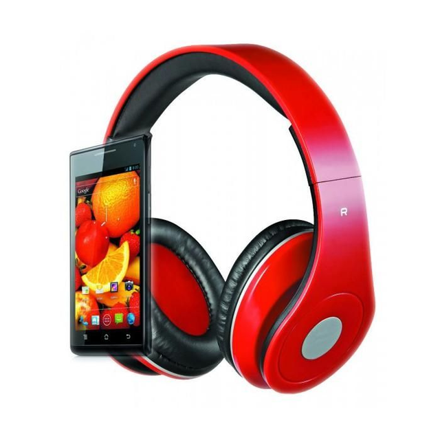 CASQUE BLUETOOTH CRISTAL ROUGE REBELTEC

