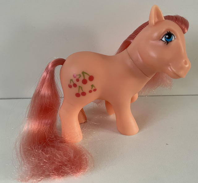 My Little Pony : Cherries Jubilee (pink hair) * G1 * 1984 * Italy * Hasbro *