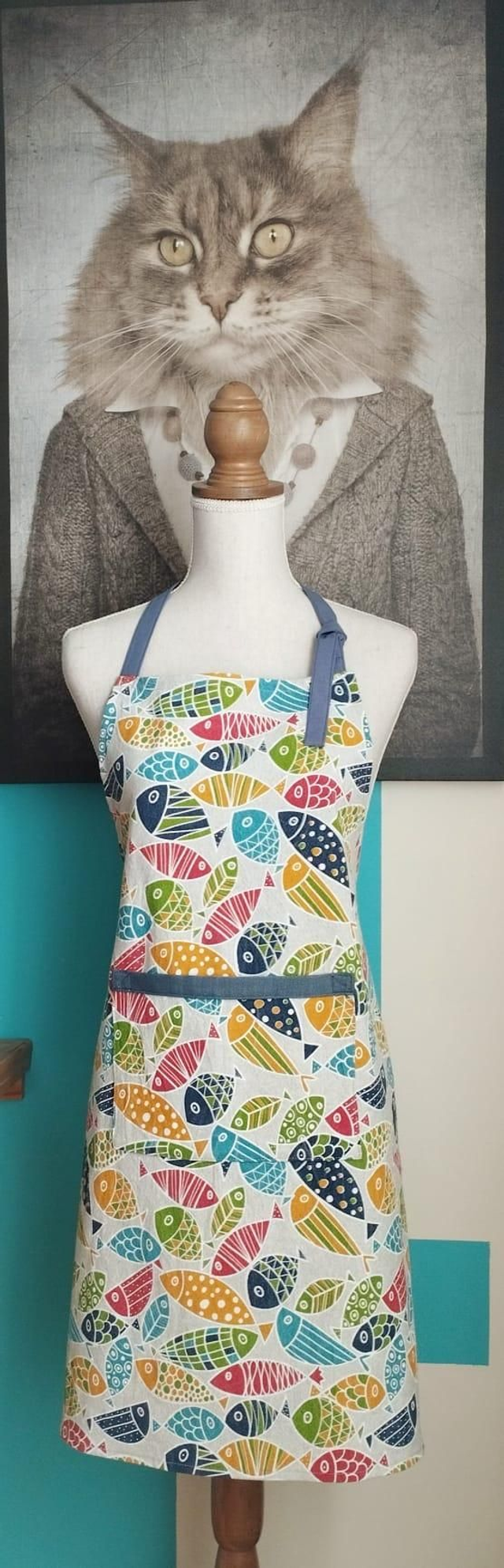 Tablier de cuisine - Sardines et cie