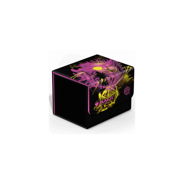 Duskmourn Deck Case 100+ &quot;Zimone All-Questioning&quot; Xenoskin Sidewinder Art Magic