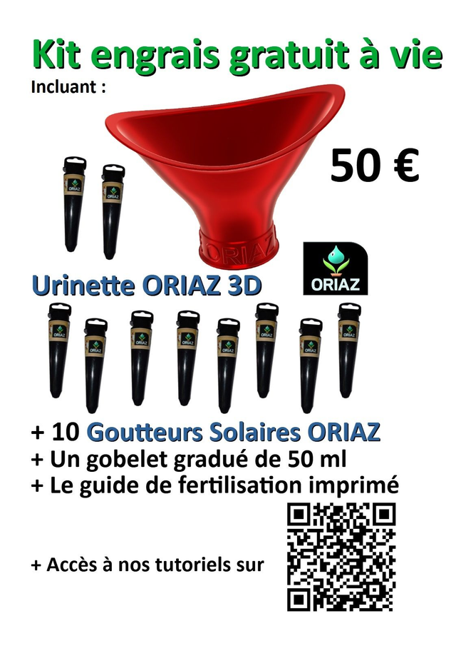 Kit Engrais Gratuit à vie