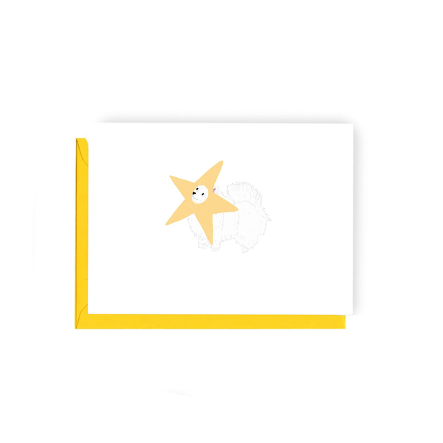 Christmas Gizmo - Illustrated Christmas Card  