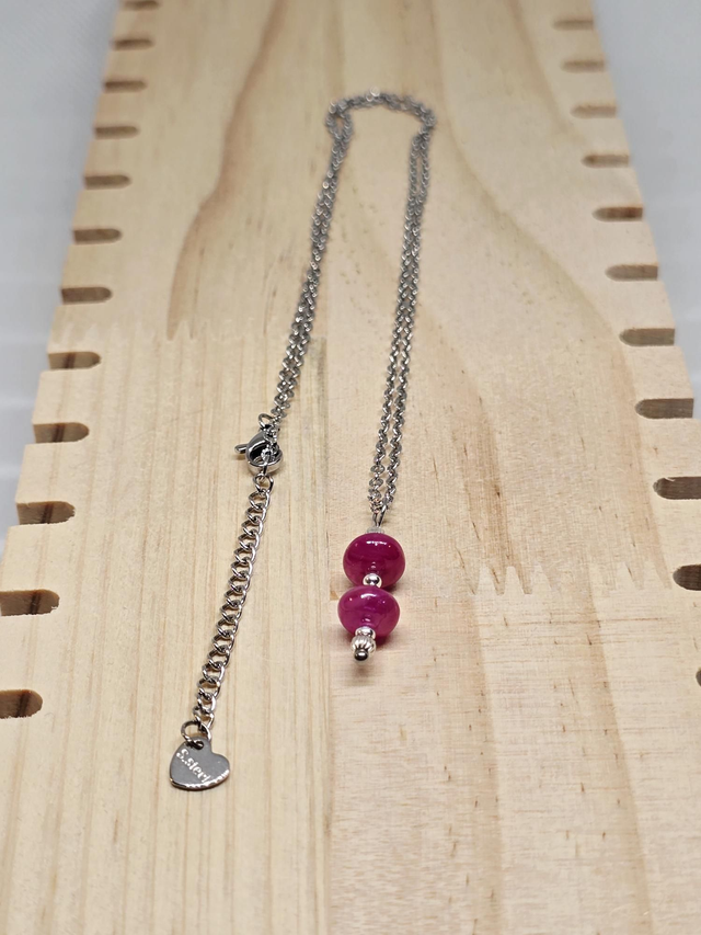 Collier Rubis qualité d'exception